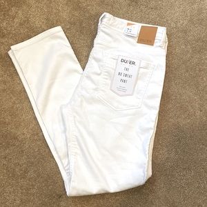 DUER straight slim jeans